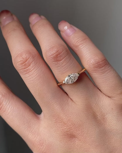 1.8Ct White Marquise Cut Solitaire Ring | Simple Ring | Birthstone Ring For Her | Statement Ring